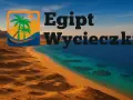 Egipt we wrześniu to idealna pogoda na wycieczki nad Morze Czerwone. Piękna plaża, palmy i turkusowa woda.