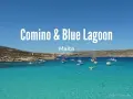 Błękitna laguna na Malcie, Comino & Blue Lagoon. Woda krystalicznie czysta, łodzie i plaże zapraszają do odpoczynku.