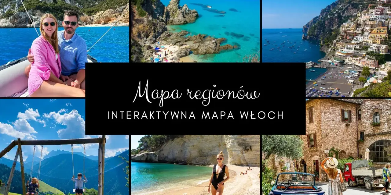 Odkryj różnorodne regiony Włoch: od malowniczych plaż Sardynii, przez urokliwe miasteczka Amalfi, po górskie krajobrazy Trentino.