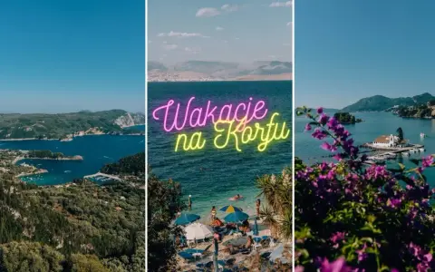 Malownicze zatoczki, plaże i klasztor na wysepce. Wakacje na Korfu czy warto? Zdecydowanie tak!