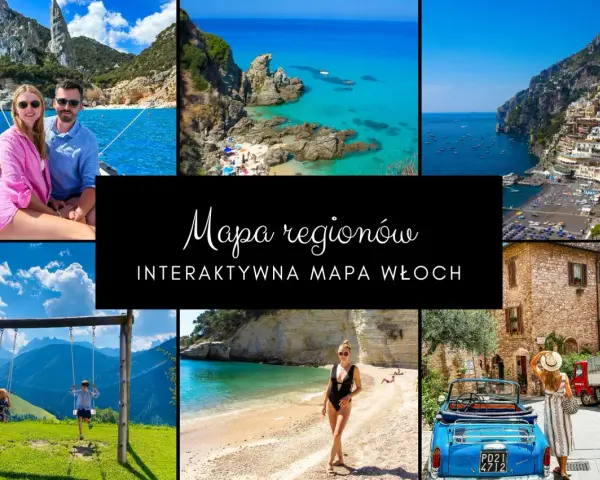 Odkryj różnorodne regiony Włoch: od malowniczych plaż Sardynii, przez urokliwe miasteczka Amalfi, po górskie krajobrazy Trentino.