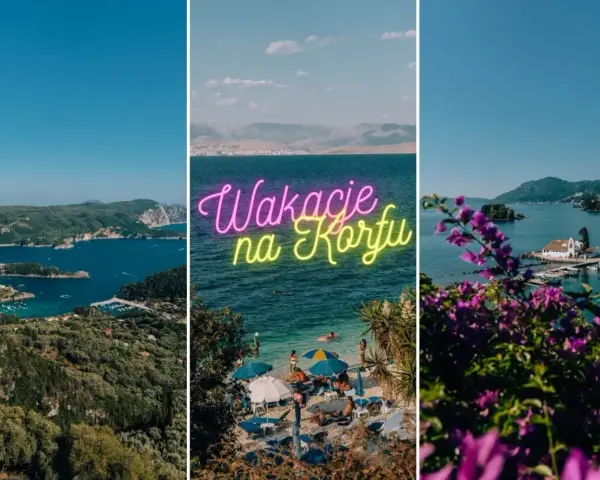 Malownicze zatoczki, plaże i klasztor na wysepce. Wakacje na Korfu czy warto? Zdecydowanie tak!