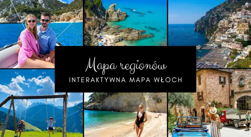 Odkryj różnorodne regiony Włoch: od malowniczych plaż Sardynii, przez urokliwe miasteczka Amalfi, po górskie krajobrazy Trentino.