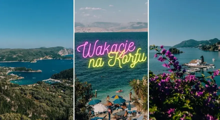 Malownicze zatoczki, plaże i klasztor na wysepce. Wakacje na Korfu czy warto? Zdecydowanie tak!