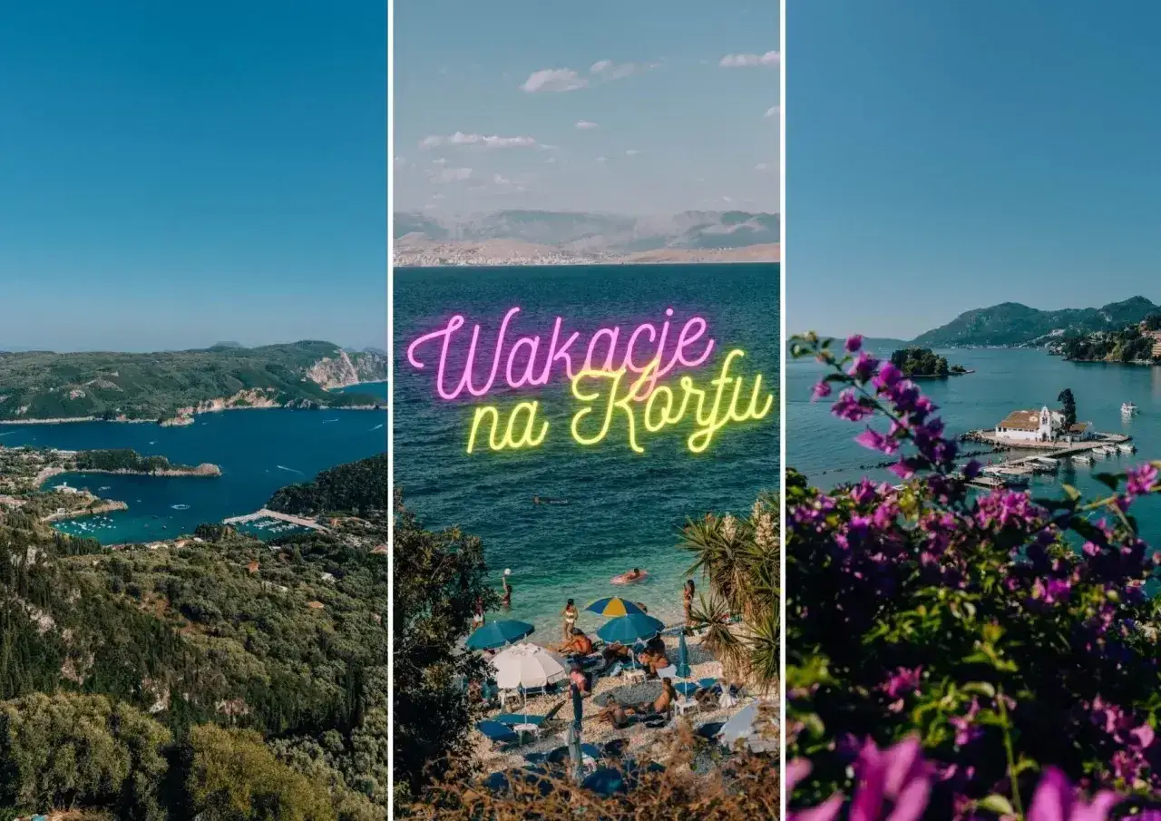 Malownicze zatoczki, plaże i klasztor na wysepce. Wakacje na Korfu - czy warto? Piękne widoki i słońce gwarantowane.
